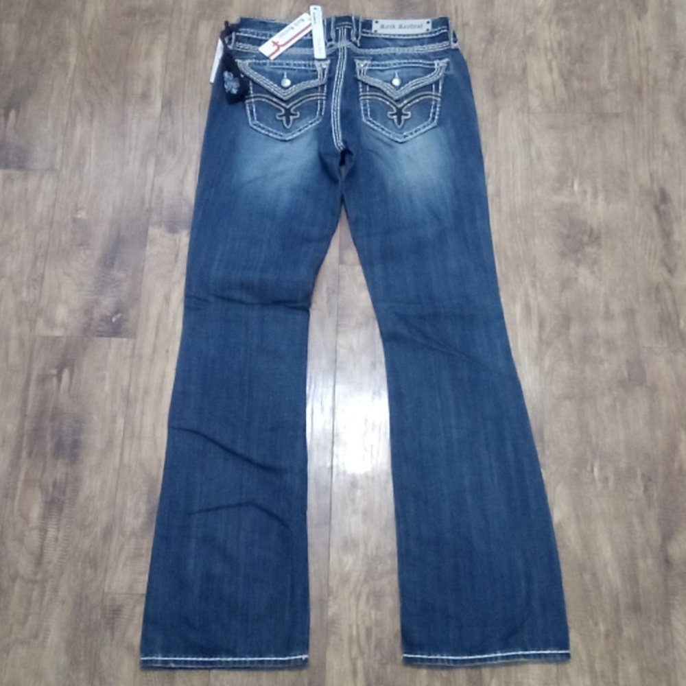 Rock Revival Women's 27 Elaina Easy Boot Embellished Embroidered Distressed NWT